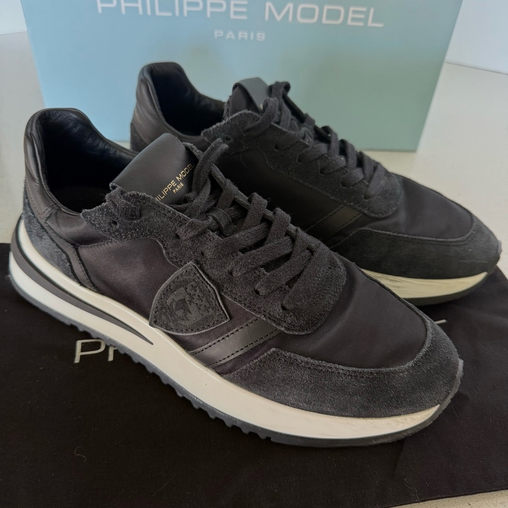 Philippe Model ladies size 8 black Tropez 2.1 sneakers